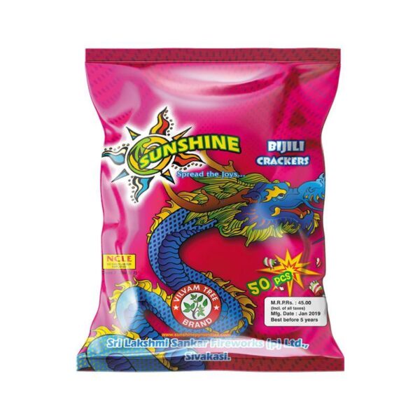 BIJILI CRACKERS RED 50'S