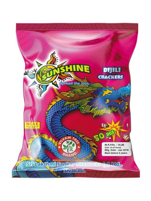 BIJILI CRACKERS RED 50'S