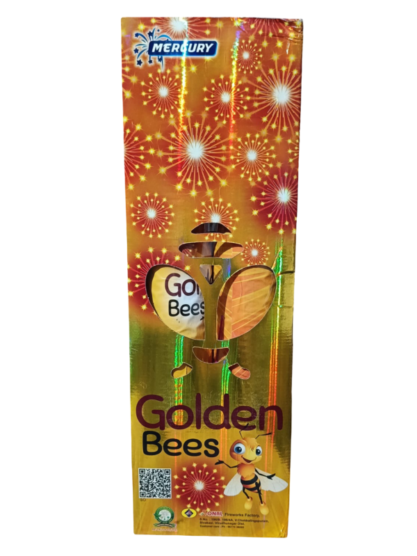 Golden Bees from Mercury Fireworks