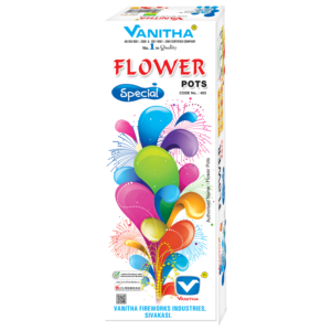 Buy flower pots special from Vanitha Fireworks