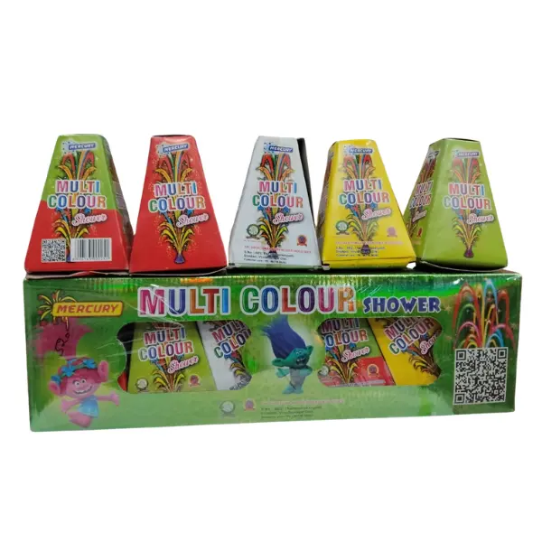 Multi Color Shower by Mercury Fireworks